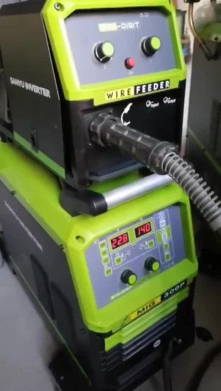 Цифровой инвертор Sanyu, импульсный газовый сварочный аппарат MIG, дуговая сварочная машина